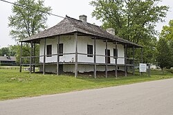Maison Bequette-Ribault in Ste. Geneviève, Missouri
