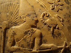 Pharaoh Scorpion II on the Scorpion Macehead, c. 3200 BC