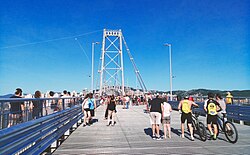 Hercílio Luz Bridge.