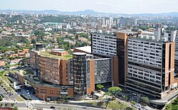 Hospital Albert Einstein, considered the best hospital in Latin America and one of the top in the world