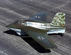 Me 163B on display at the National Museum of the USAF