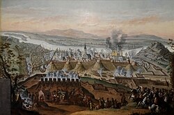Retaking of Buda from the Ottoman Empire (1686) by Frans Geffels