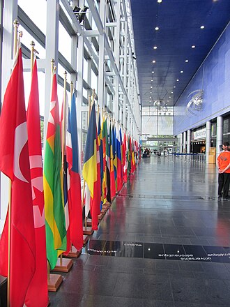 Flags of the Francophonie members