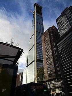 BD Bacatá, under construction, will be the city's tallest building.