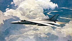 Artist concept of a lengthened FB-111H