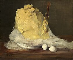 Mound of Butter by Antoine Vollon, 1875–1885