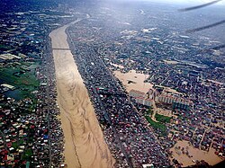 Flooding brought by Typhoon Ketsana (Tropical Storm Ondoy) in 2009 caused 484 deaths in Metro Manila alone.
