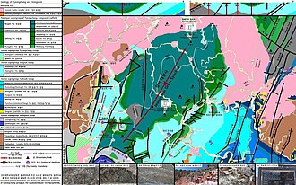 Geology of Pyeongchang and Jeongseon area.