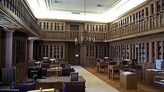 View of the library