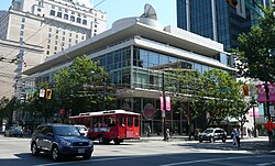 750 Burrard Street houses Bell Media's West Coast headquarters and the regional offices for The Globe and Mail.