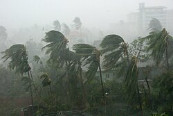 Cyclone Nargis in southern Myanmar, May 2008