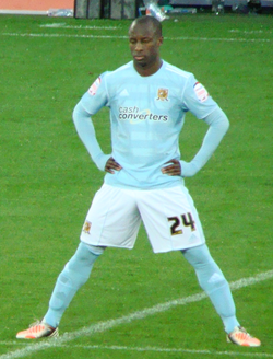Sone Aluko originally represented England at youth international level, before representing Nigeria at senior international level