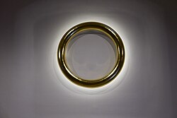 Il Won Sang symbol in a Won Meditation Hall, Chapel Hill, North Carolina