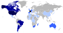 French Diaspora in Worldwide