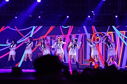 T-ara performing in Hanoi, Vietnam in November 2012