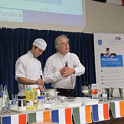Hervé This (right) in 2011