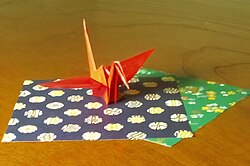 Origami crane
