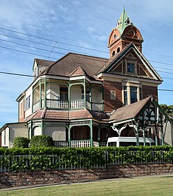 Amesbury a Queen Anne Style house in Ashfield, Sydney