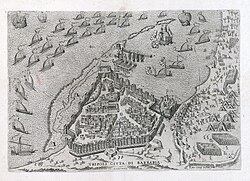 Map of Tripoli, c. 1570