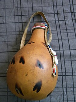 Gourd used by Kalenjins to prepare a local version of fermented milk called mursik[158]