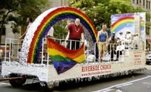 Riverside's Pride Parade Float