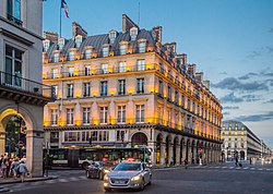 The Rue de Rivoli