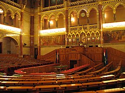 Assembly hall of the House of Representatives