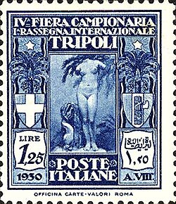Stamp celebrating the 1930 TIF
