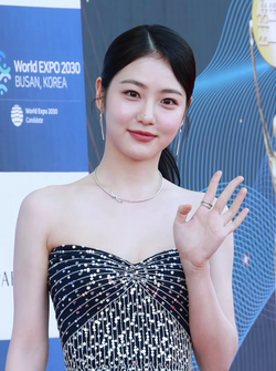 Shin at the 2nd Blue Dragon Series Awards in 2023