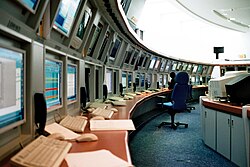 The MSG control centre in Darmstadt