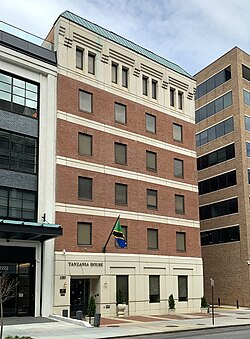 Tanzanian Embassy in West End, Washington, D.C.
