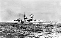 Admiral Scheer in 1934