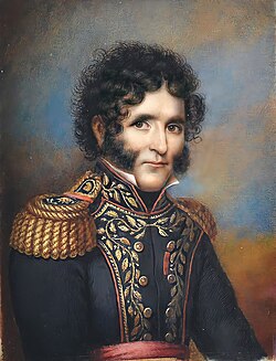 Juan Facundo Quiroga (portrait by Fernando García del Molino)