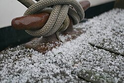Hail on the Docks