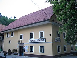 Vodnik's birthplace in Šiška, Ljubljana