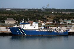 OSV Bold docked at Port Canaveral, Florida