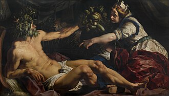 Scaldis ("the Scheldt") and Antverpia ("Antwerp"), Abraham Janssens, 1609, oil on panel, Royal Museum of Fine Arts, Antwerp