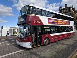 A Lothian Bus on North Bridge
