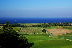 Bay of Aarhus viewed from southern Djursland
