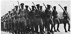 March of the Korean Constabulary, the parent of the Republic of Korea Armed Forces, on 15 January 1946