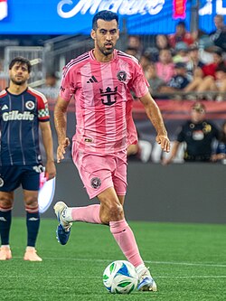 Busquets with Inter Miami in 2025