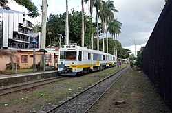 An Apollo 2400 DMU in service in Costa Rica