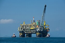 Oil platform P-51 in Rio de Janeiro
