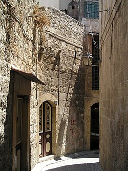 Street in the Christian Quarter of Aleppo
