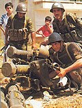 Syrian anti-tank teams deployed French-made Milan ATGMs during the war in Lebanon, 1982