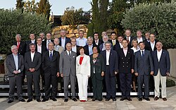Foreign Ministers of the European Union countries in Limassol during Cyprus Presidency of the EU in 2012