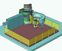 Engineering drawing of the ECHIDNA High-Resolution Powder Diffractometer (August 2003)