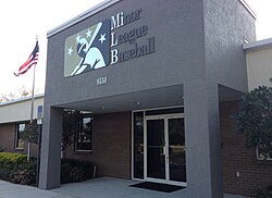 The former headquarters of MiLB in St. Petersburg, Florida; the league is now based in New York City