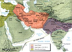 Sasanian sea trade routes