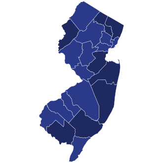 Republican primary results by county: Donald Trump 70–80% 80–90%